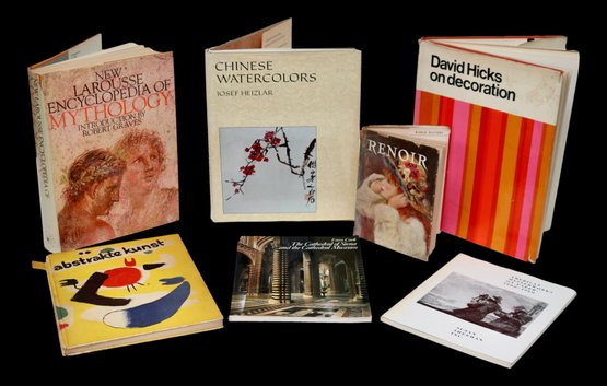 Set Of 7 Art Reference Books And More