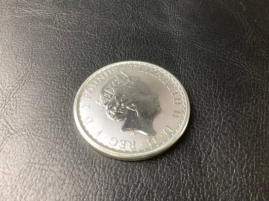 2020 Britannica 1oz .999 Silver (2 Pounds Elizabeth II)