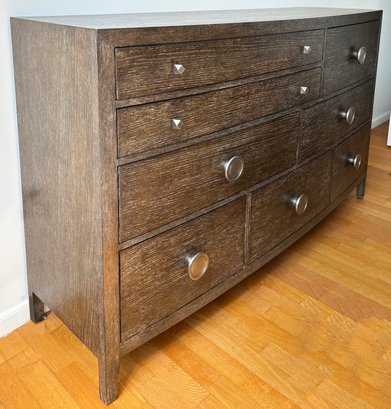 A Large And Lovely Modern Dresser In Burnished Mahogany By Bernhardt Furniture