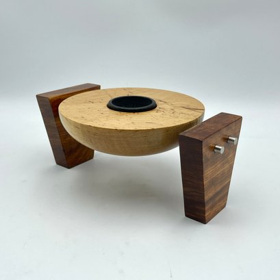 Joseph Kovecses Studio Craft Wooden Ikebana Vessel