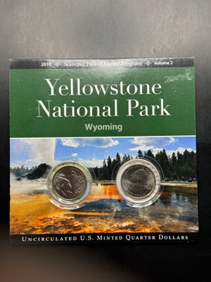 2010 National Parks Quarter Program Yellowstone National Park