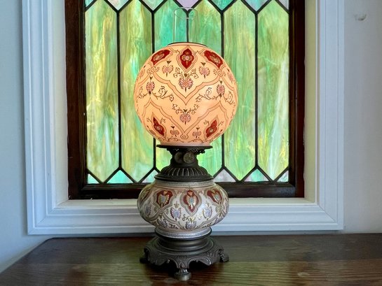 Late 19th Century P.A. Duplex Table Lamp