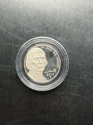 2010-S Uncirculated Proof Jefferson Nickel