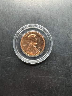 2000-S Uncirculated Proof Lincoln Penny