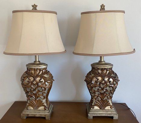 Pair Of Designer Table Lamps