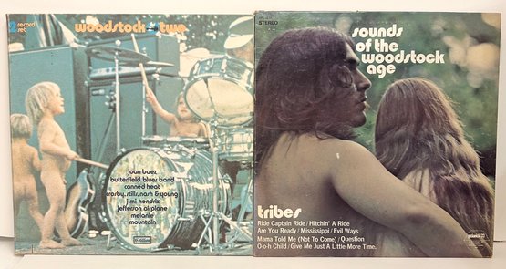 Lot Of 2 Woodstock Albums