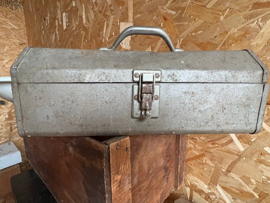Vintage Steel Tool Box