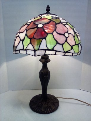 Beautiful Tiffany Style Stained Glass Lamp                 LP/WA-D Under Desk