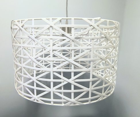 Contemporary Chandelier / Hanging Light Fixture - See Identical One In Yellow In This Sale