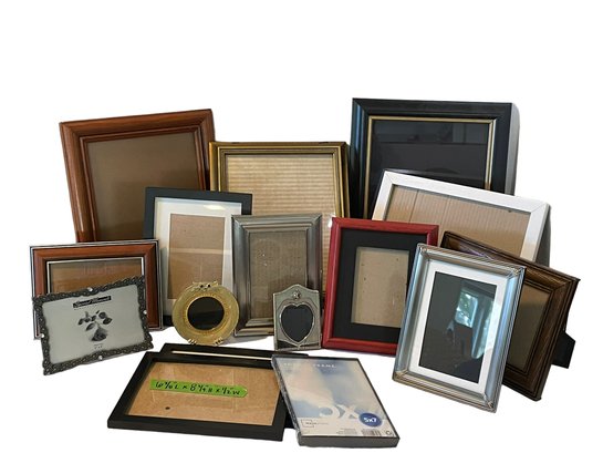 Group Of Assorted Picture Frames