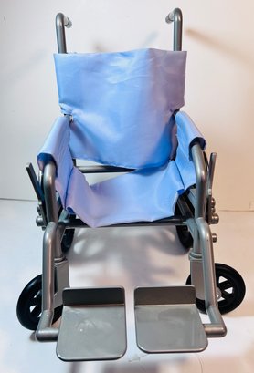 American Girl Doll Purple Wheelchair