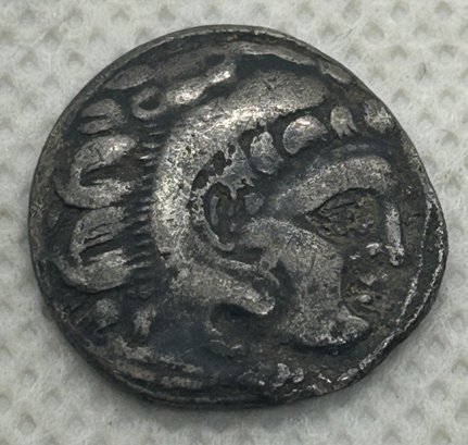 RARE Ancient ALEXANDER THE GREAT SILVER DRACHM- 336-323 B.C.- 2350 Years Old!- SHIPPING AVAILABLE