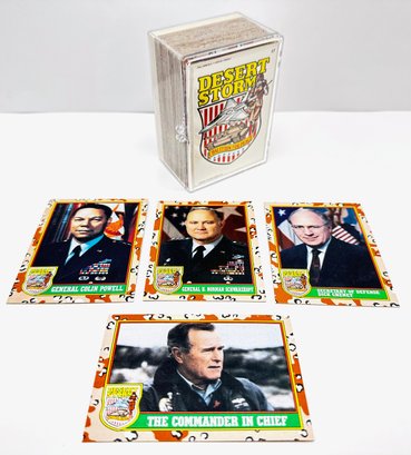 Full Set 1991 Desert Storm Trading Cards