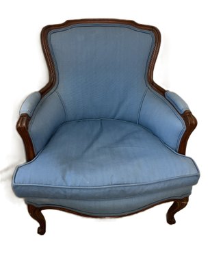 Vintage Bergere Style Armchair