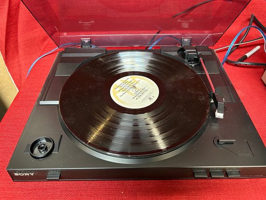 Sony PS-LX300 Turntable With USB Port. TESTED