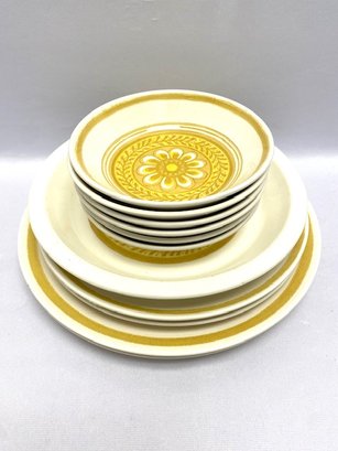 11 Piece Assortment Of Cavalier Ironstone By Royal China