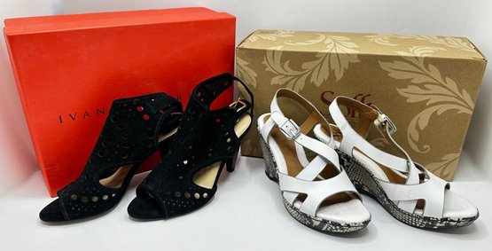 2 Pairs Women's Shoes: Sofft & Ivanka Trump, Size 7M, In Orginal Boxes