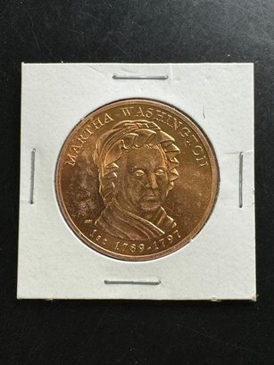 United States Mint Martha Washington Bronze Medal