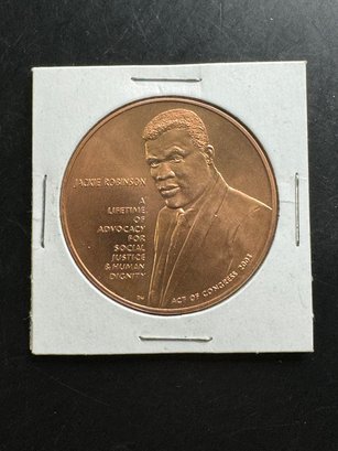 United States Mint Jackie Robinson Bronze Medal
