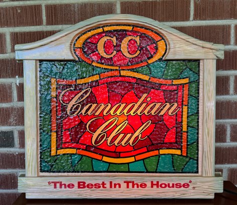 Old Canadian Club Illuminated Bar Sign