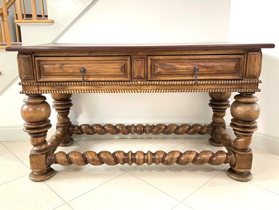 A 17th Century Portuguese Style Hardwood Console