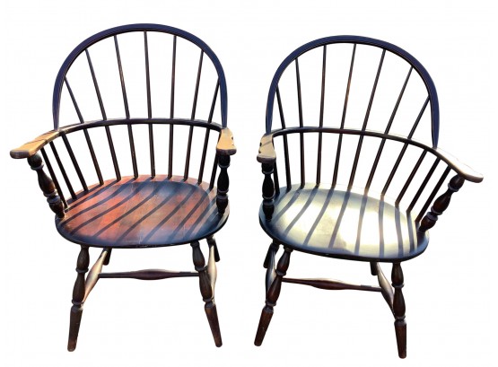 Vintage WingBack Chairs - S. Bent Bros. Gardner Mass.