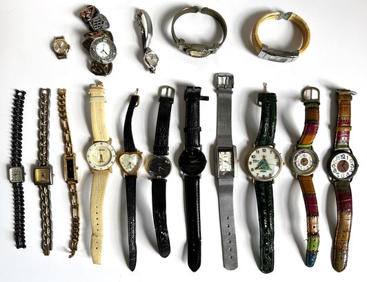 15 Vintage Women's Watches: Mirage, ESQ, Guess, Vienna, Amitron & More