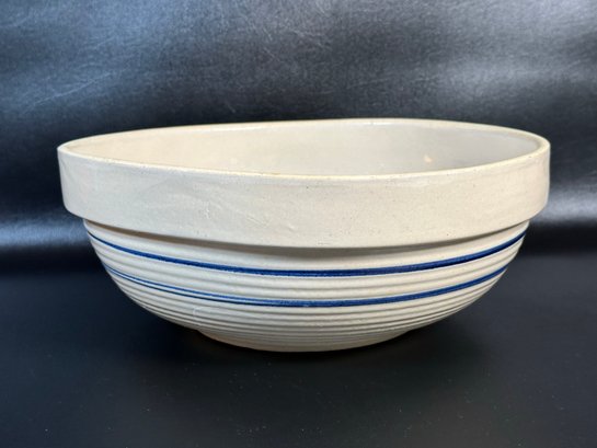 A Vintage Handcrafted Pottery Bowl