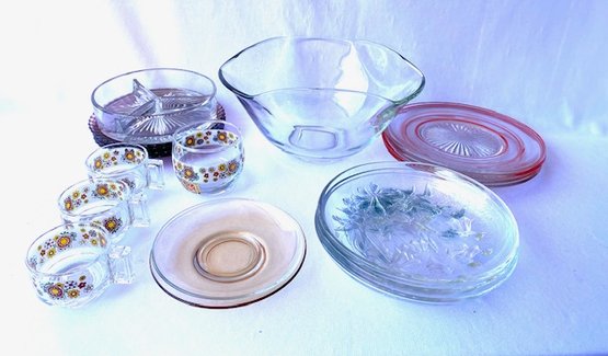 Assortment Of Glass Dishware - Vintage To Now