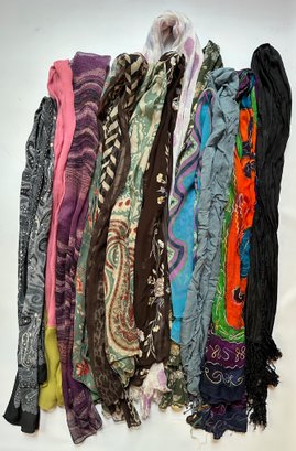 13 Scarves: Many Silk, Many Vintage