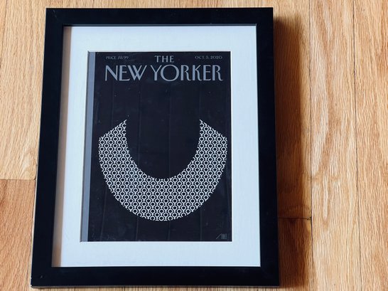 Framed 2020 New Yorker Magazine Cover By Bob Staake