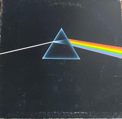 Pink Floyd -  The Dark Side Of The Moon  - Vinyl LP 1973 Harvest Records SMAS-11163 - VG