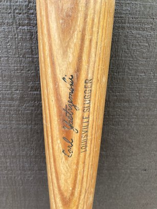 VTG Louisville Slugger Flame Tempered Carl Yastrzemski Baseball Bat
