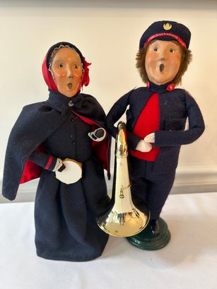 The Carolers - Woman And Man From Salvation Army