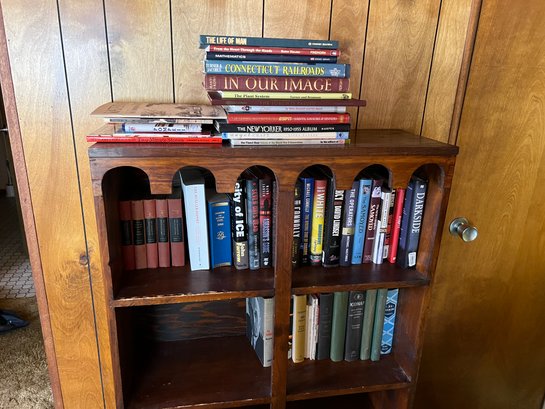 Books On Bookshelf Lot