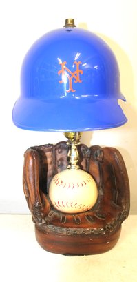 New York Mets Baseball/hat/gloveball Lamp