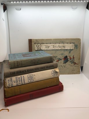 6 Antique/Vintage Books
