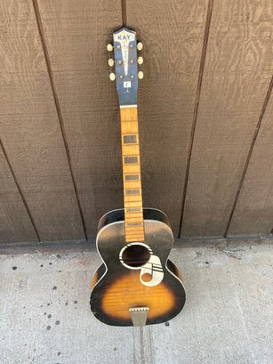Vintage Kay Parlor Guitar