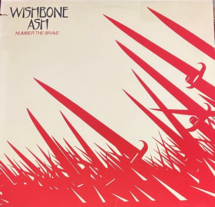 WISHBONE ASH - Number The Brave- 1981 - MCA-5200 - RECORD- VG