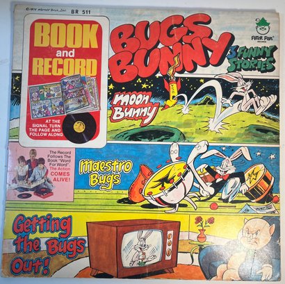 Bugs Bunny 3 Funny Stories Book And Record