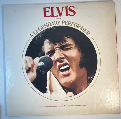 Elvis A Legendary Performer Record