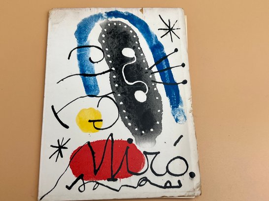 MIRO By Andre Verdet - Vintage 1957 Publication With Works By Joan Miro