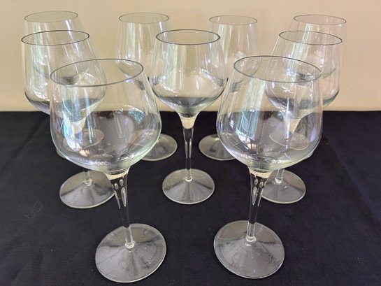 Set Of 9 Wine Glasses