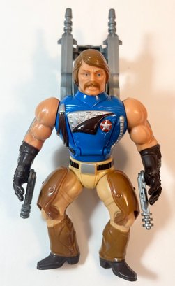 1985 He-Man Rio Blast Masters Of The Universe Action Figure- COMPLETE