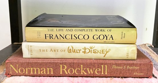 Art Books - Rockwell, Goya, Disney