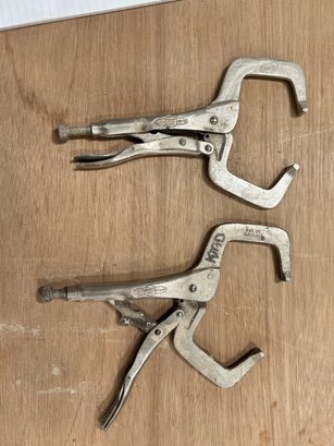 Pair Of Vise Grip Clamps