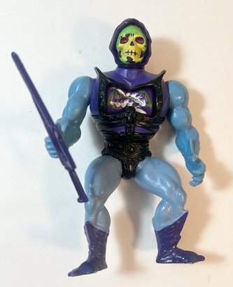 1983 He-man Masters Of The Universe Battle Armor Skeletor W/ Sword