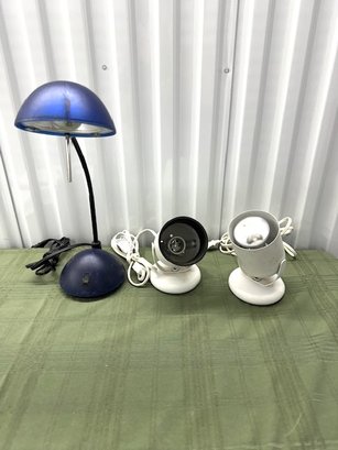 Lot Of 3 Lamps - All Work!