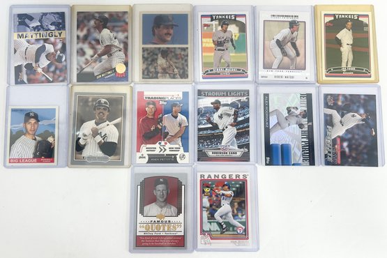 Lot Of Baseball Cards (mostly Yankees)