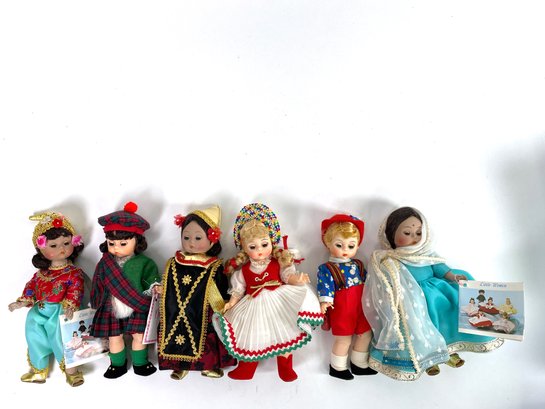 Madame Alexander Dolls Group Of (6) With Boxes